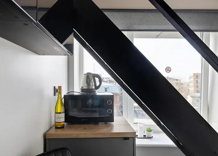 Daire Bright Lofts Near Center Harbour